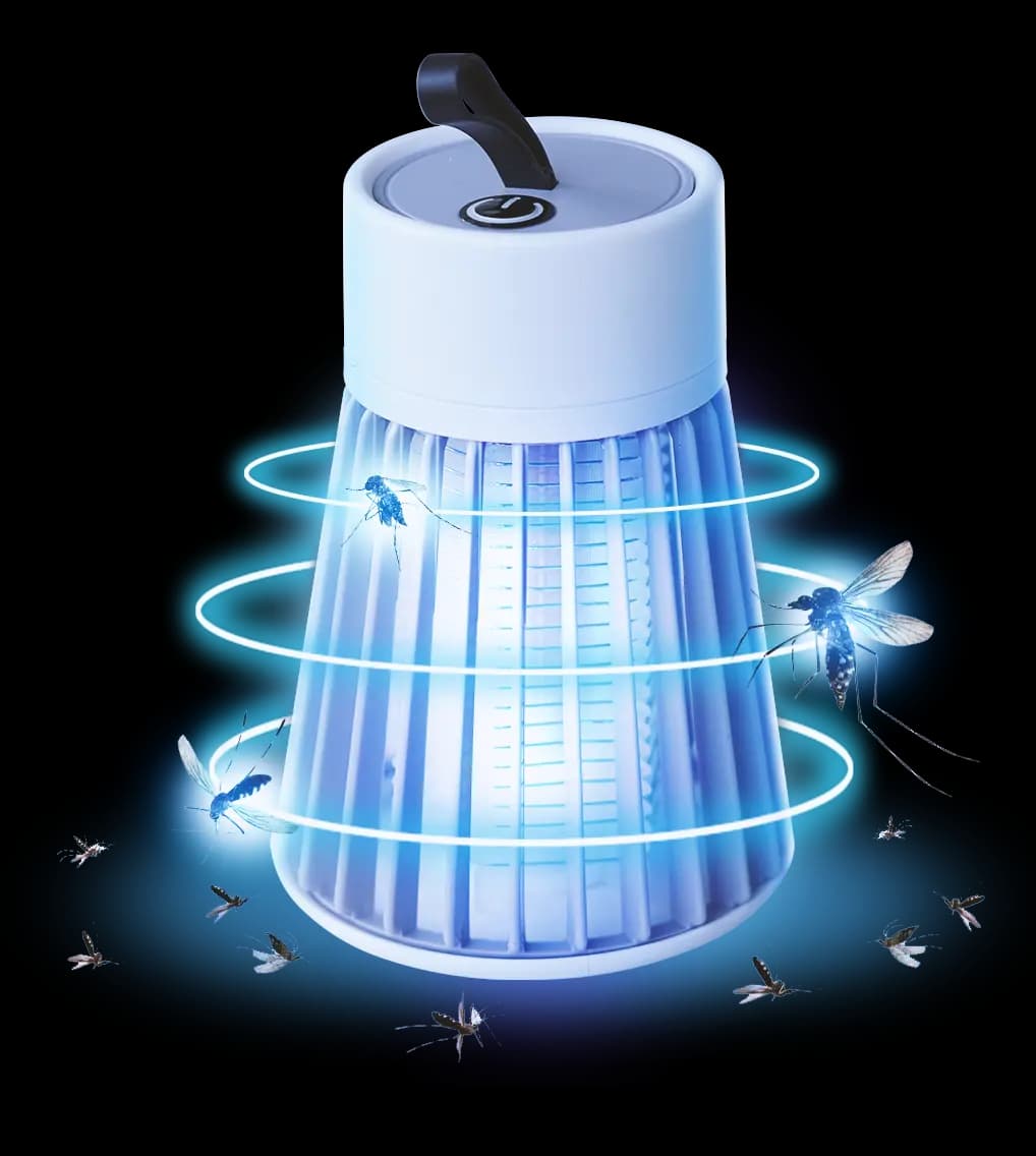 🦟 Lampe Anti-Moustique UV – Protection Nocturne Sans Chimie