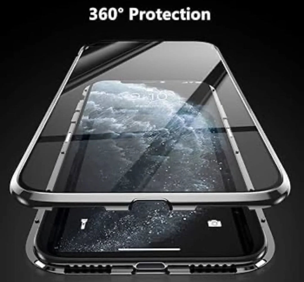 Coque Magnétique Premium iPhone – Verre Trempé 360° | Protection Anti-Choc