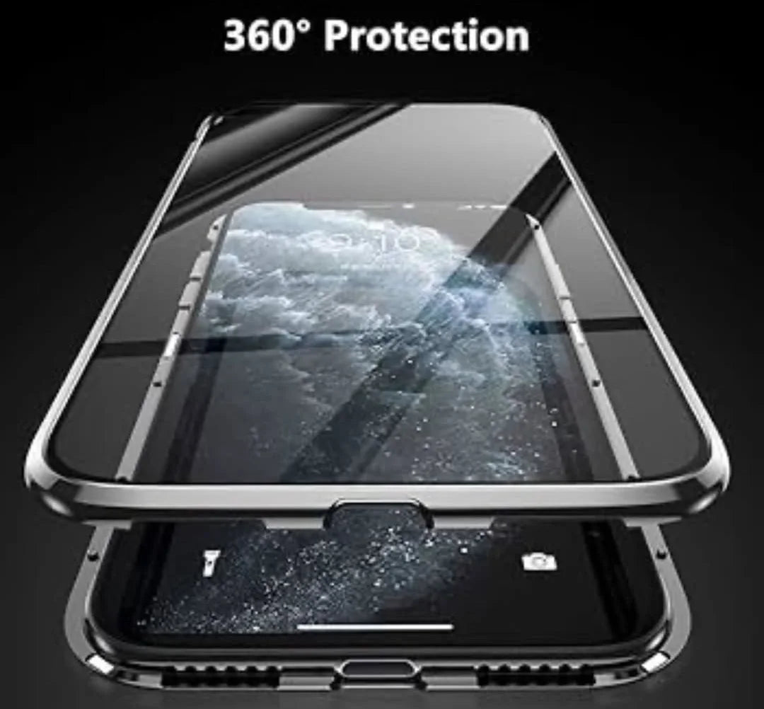 Coque Magnétique Premium iPhone – Verre Trempé 360° | Protection Anti-Choc